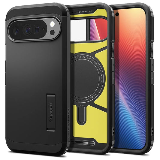 MagSafe Case for Google Pixel 10 Pro XL, Spigen, Tough Armor, Black