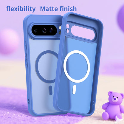 MagSafe Case for Google Pixel 10 Pro XL, Techsuit, HaloFrost II, Blue