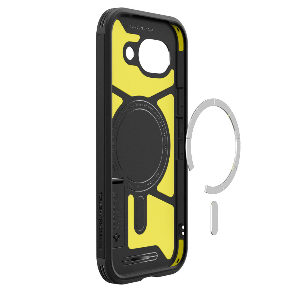 MagSafe Case for Google Pixel 10a, Spigen, Tough Armor, Black ACS11280
