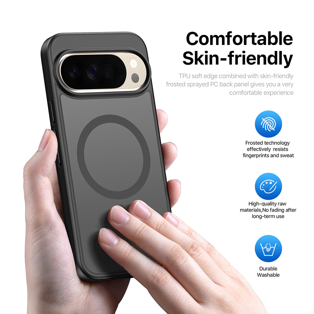 MagSafe Case for Google Pixel 11 Pro XL / 10 Pro XL / 9 Pro XL, DUX DUCIS, Yind, Black