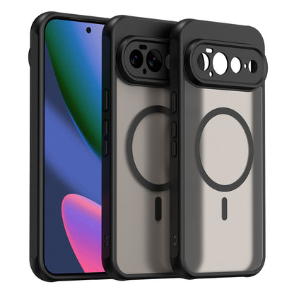 MagSafe Case for Google Pixel 11 Pro XL, Techsuit, HaloFrost II, Black