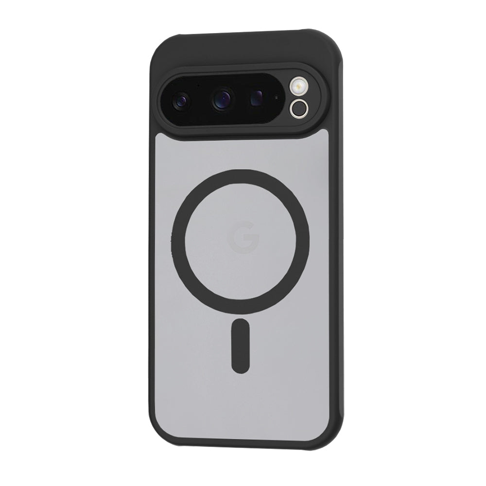 MagSafe Case for Google Pixel 9 Pro, Techsuit, HaloFrost, Black