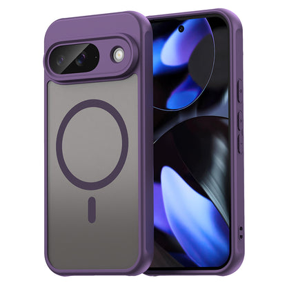 MagSafe Case for Google Pixel 9, Techsuit, HaloFrost II, Purple