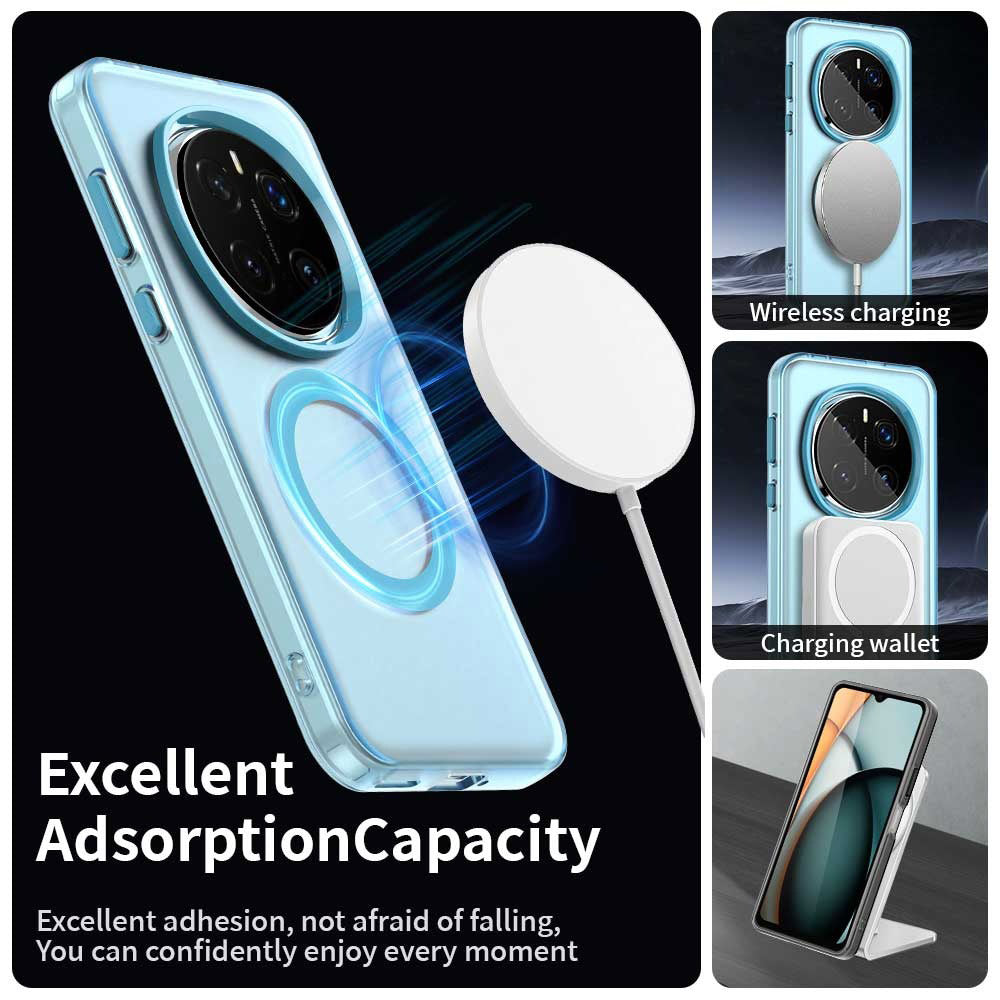 MagSafe Case for Honor Magic7 Pro, Techsuit, CandyCase, Blue