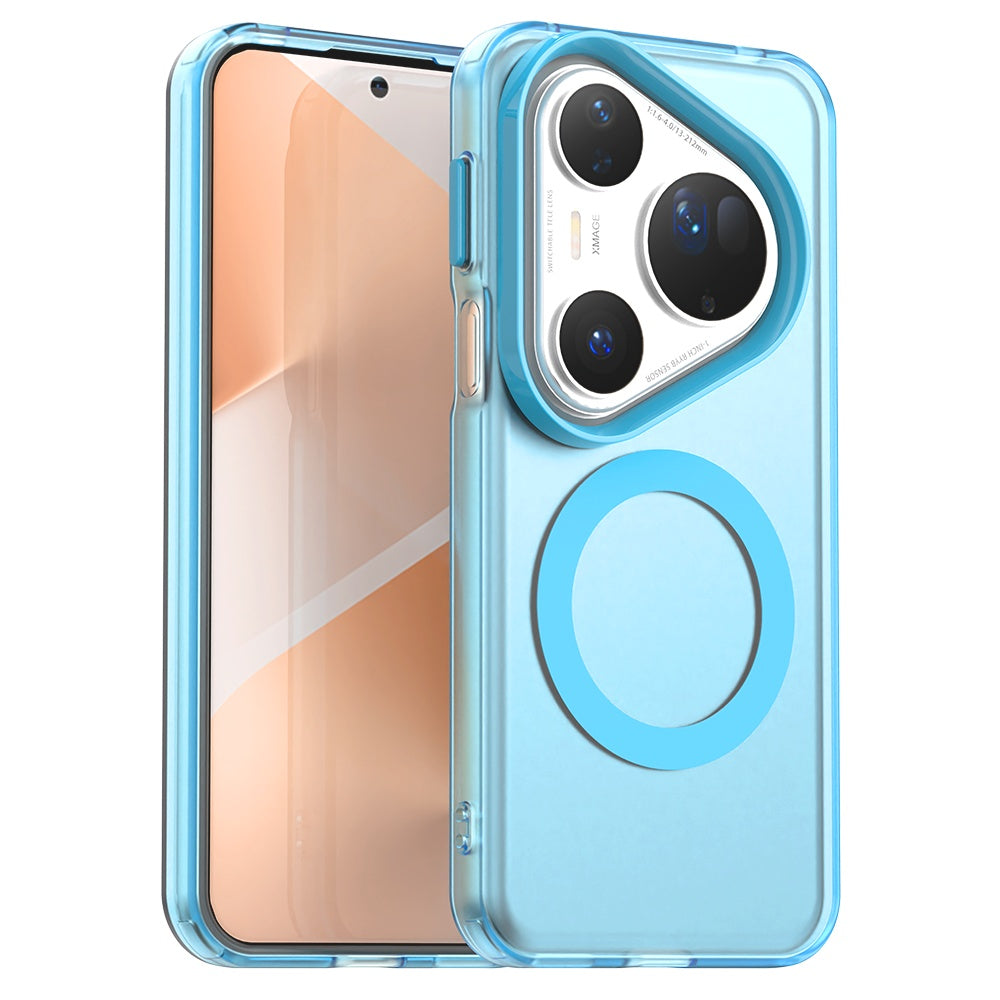 MagSafe Case for Huawei Pura 80 Ultra, Techsuit, CandyCase, Blue