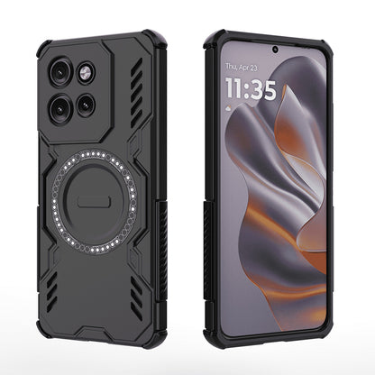 MagSafe Case for Motorola ThinkPhone 25 / Edge 50 Neo, Techsuit, ArmorMag, Black