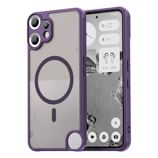 MagSafe Case for Nothing CMF Phone 2 Pro, Techsuit, HaloFrost II, Purple