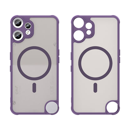 MagSafe Case for Nothing CMF Phone 2 Pro, Techsuit, HaloFrost II, Purple
