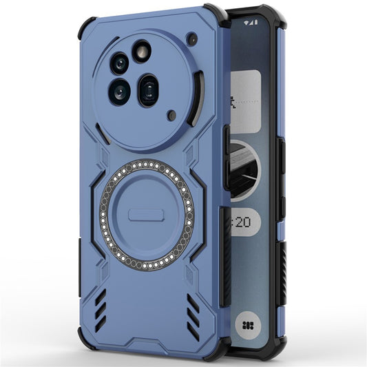 MagSafe Case for Nothing Phone (3a) Pro, Techsuit, ArmorMag, Blue