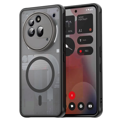 MagSafe Case for Nothing Phone (3a) Pro, Techsuit, HaloFrost II, Black