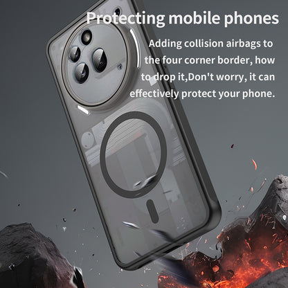 MagSafe Case for Nothing Phone (3a) Pro, Techsuit, HaloFrost II, Black