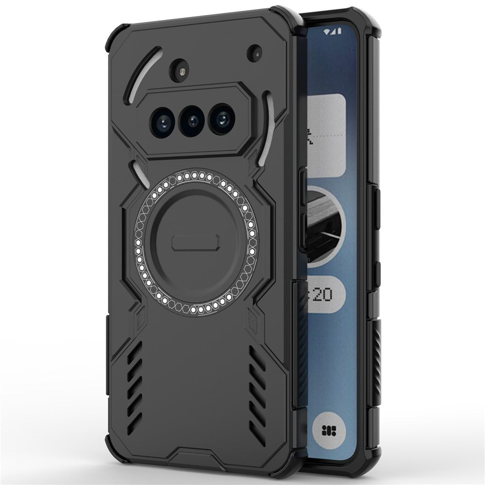 MagSafe Case for Nothing Phone (3a), Techsuit, ArmorMag, Black