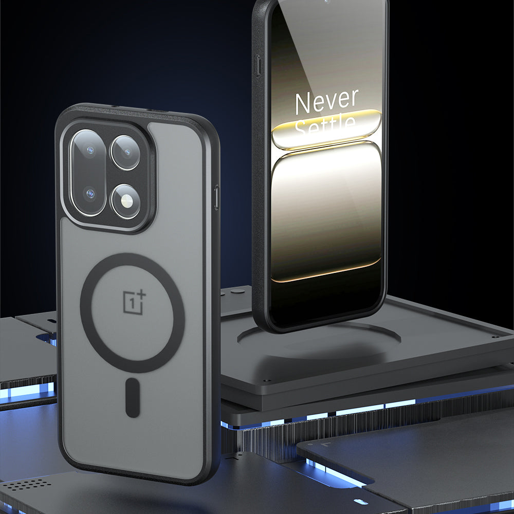 MagSafe Case for OnePlus 15, Techsuit, PureFrost, Satin Black