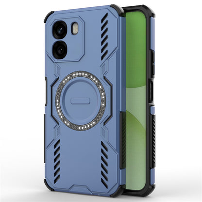 MagSafe Case for Oppo A6 4G, Techsuit, ArmorMag, Blue