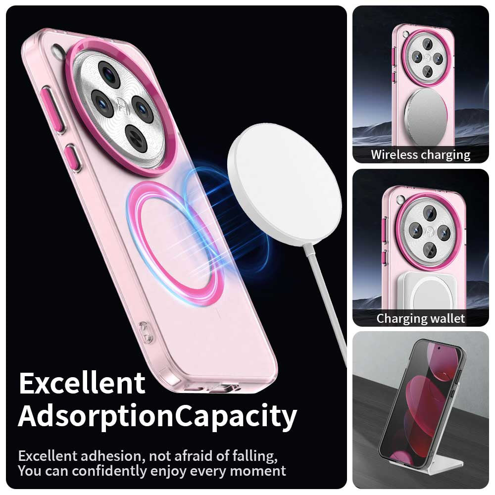 MagSafe Case for Oppo Find X8 Pro, Techsuit, CandyCase, Pink