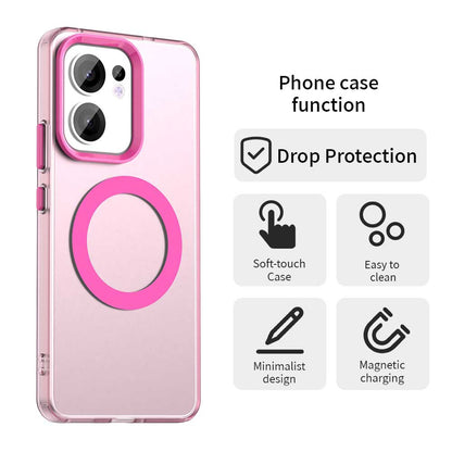 MagSafe Case for Oppo Reno13 FS 5G / Reno13 F 4G / Reno13 F, Techsuit, CandyCase, Pink