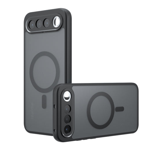 MagSafe Case for Realme 16, Techsuit, PureFrost, Satin Black