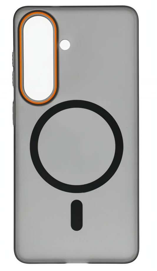 MagSafe Case for Samsung Galaxy S26 S942, OEM, Go Orange, Black