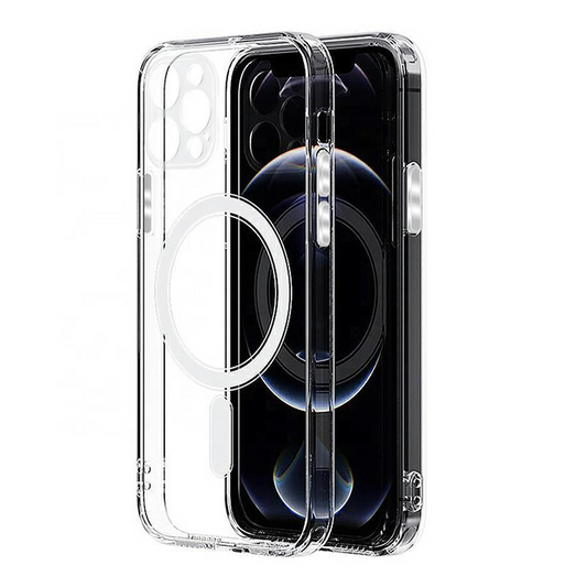 MagSafe Case for Samsung Galaxy S25 S931, OEM, 1800 Gauss, Transparent