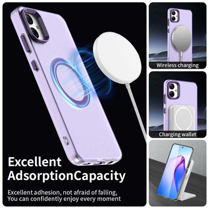 MagSafe Case for Samsung Galaxy A05 A055, Techsuit, CandyCase, Purple