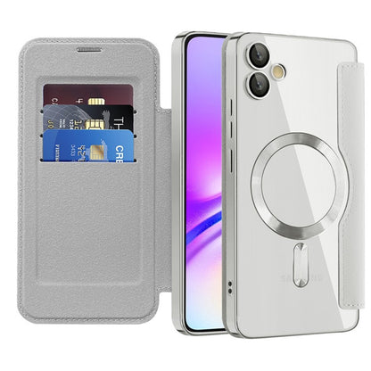 MagSafe Case for Samsung Galaxy A05 A055, Techsuit, SmartMag Book, Gray