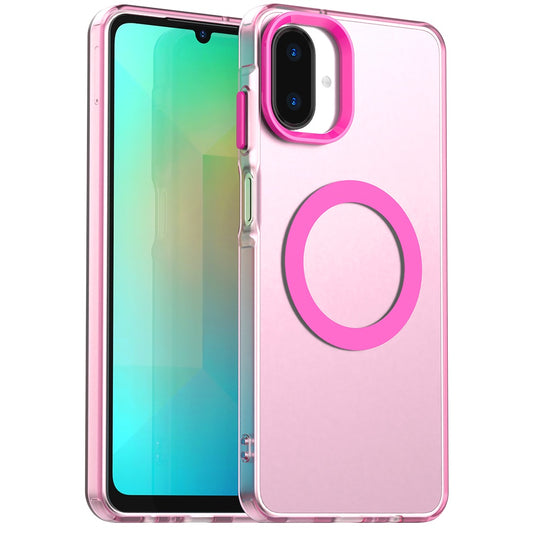 MagSafe Case for Samsung Galaxy A07 4G A075, Techsuit, CandyCase, Pink