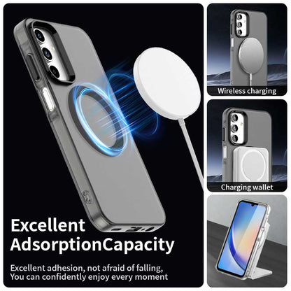 MagSafe Case for Samsung Galaxy A15 5G A156 / A15 A155, Techsuit, CandyCase, Black