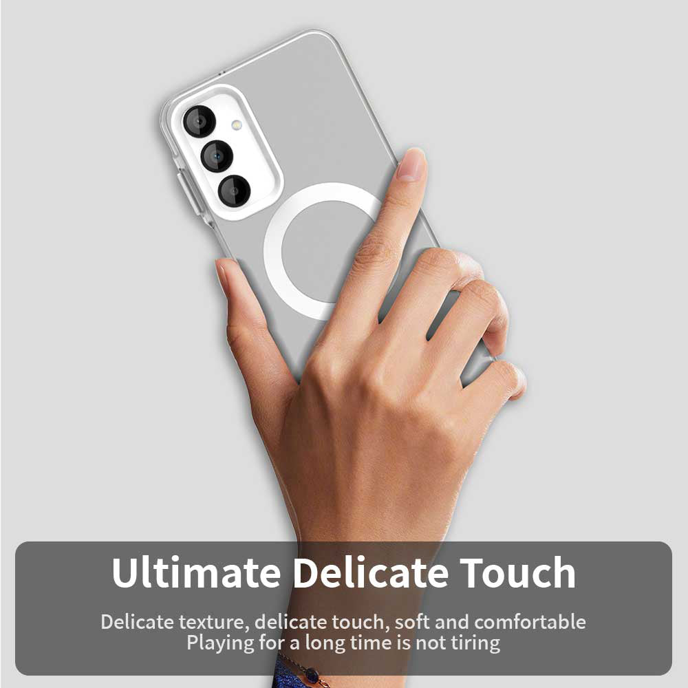 MagSafe Case for Samsung Galaxy A16 5G A166 / A16 4G A165, Techsuit, CandyCase, White