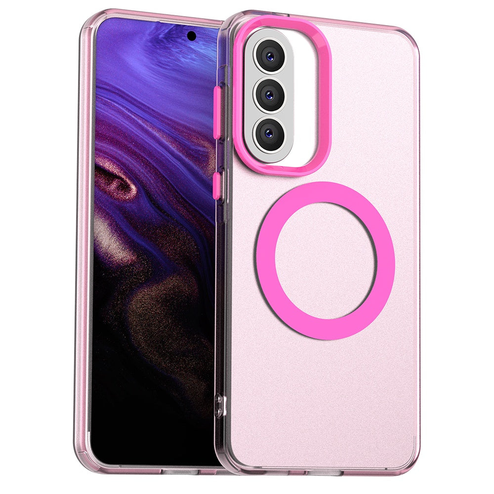 MagSafe Case for Samsung Galaxy A37 5G, Techsuit, CandyCase, Pink