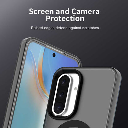 MagSafe Case for Samsung Galaxy A56 A566, Techsuit, CandyCase, Black