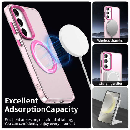 MagSafe Case for Samsung Galaxy S23 FE S711, Techsuit, CandyCase, Pink