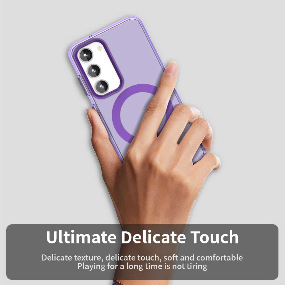 MagSafe Case for Samsung Galaxy S23 S911, Techsuit, CandyCase, Purple