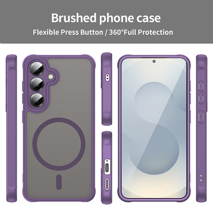 MagSafe Case for Samsung Galaxy S24+ S926, Techsuit, HaloFrost II, Purple