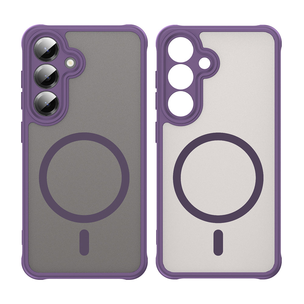 MagSafe Case for Samsung Galaxy S24+ S926, Techsuit, HaloFrost II, Purple