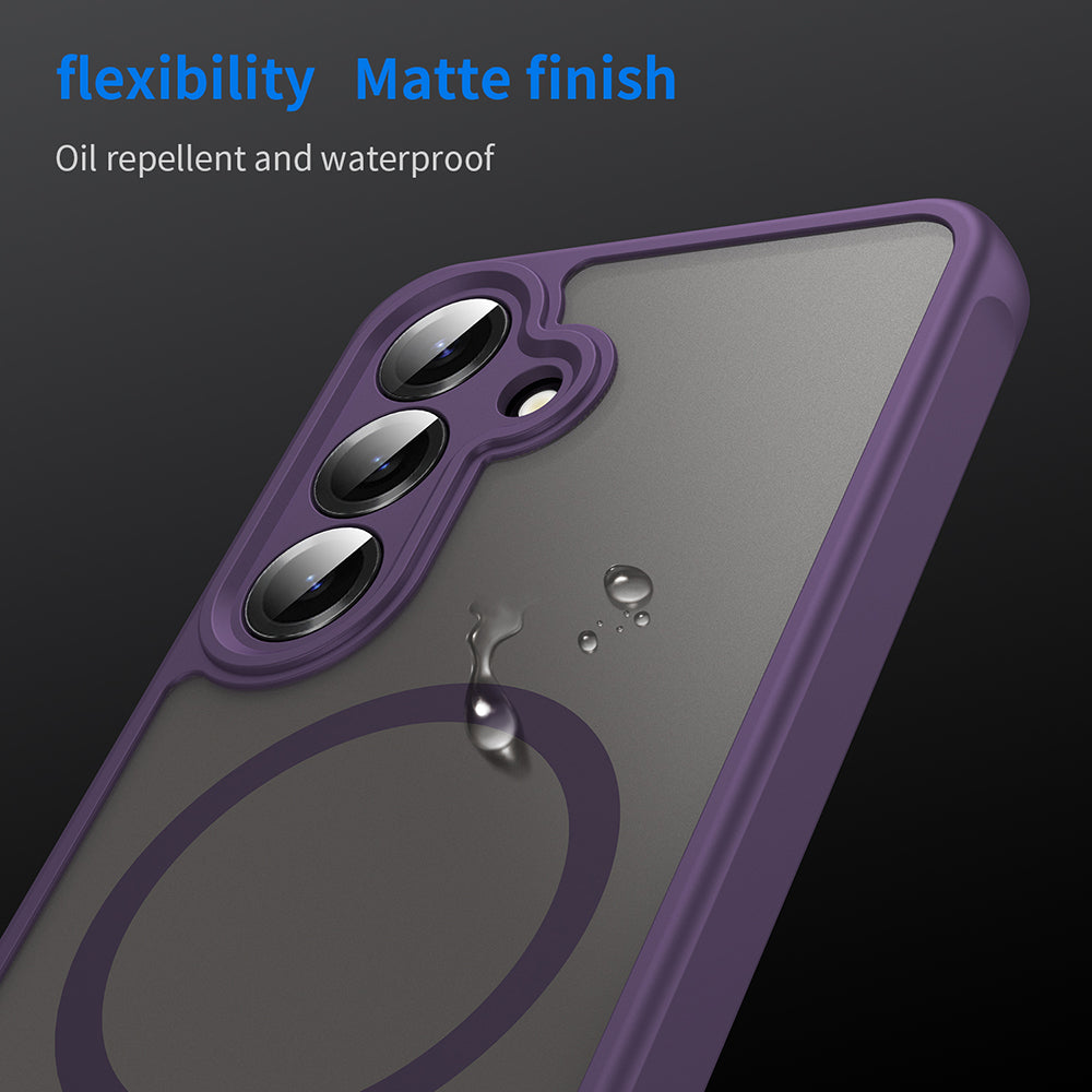 MagSafe Case for Samsung Galaxy S24+ S926, Techsuit, HaloFrost II, Purple