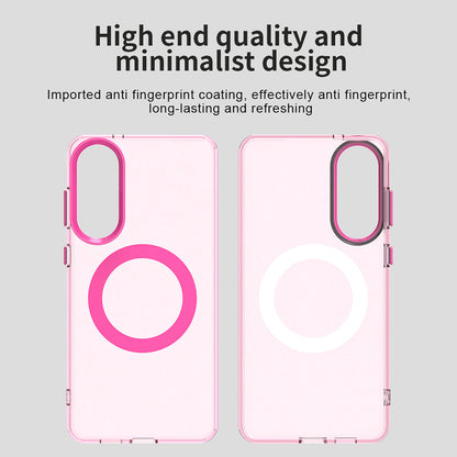MagSafe Case for Samsung Galaxy S25 Edge S937, Techsuit, CandyCase, Pink