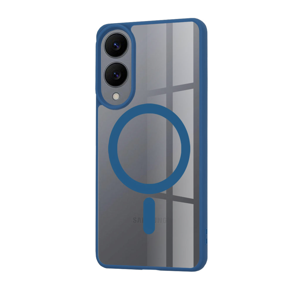 MagSafe Case for Samsung Galaxy S25 Edge S937, Techsuit, Pro, Blue