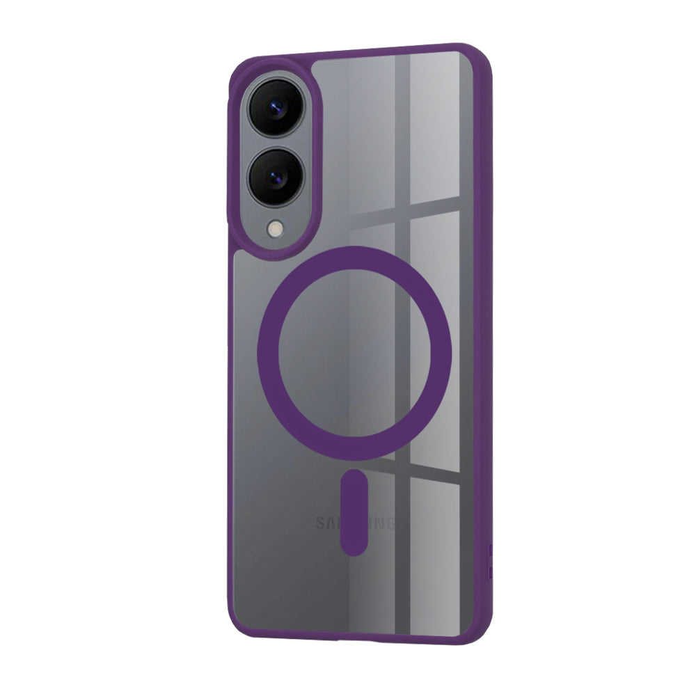 MagSafe Case for Samsung Galaxy S25 Edge S937, Techsuit, Pro, Purple