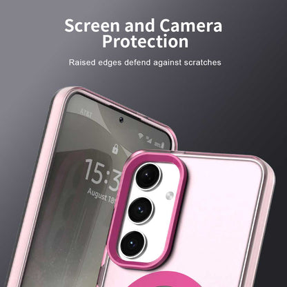 MagSafe Case for Samsung Galaxy S25+ S936 / S24+ S926, Techsuit, CandyCase, Pink