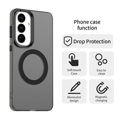 MagSafe Case for Samsung Galaxy S26 FE S741, Techsuit, CandyCase, Black