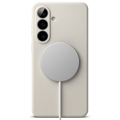 MagSafe Case for Samsung Galaxy S26 Plus, Ringke, Silicone, Cream
