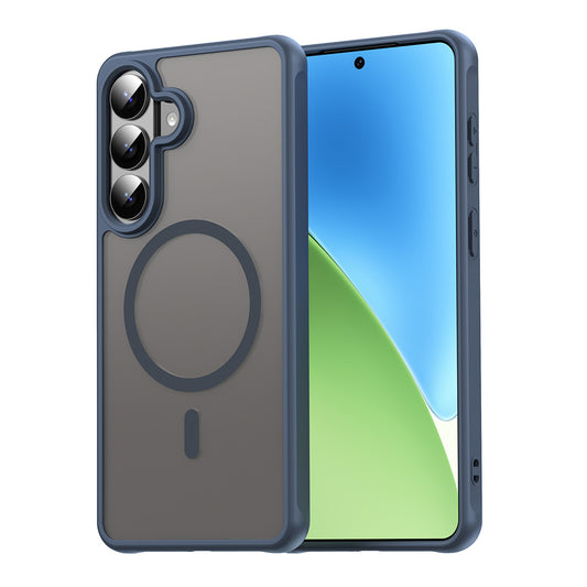 MagSafe Case for Samsung Galaxy S26 Plus, Techsuit, HaloFrost II, Navy Blue