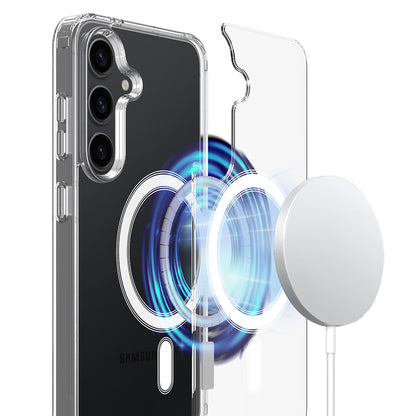 MagSafe Case for Samsung Galaxy S26 Plus S947, Techsuit, Pro, Transparent
