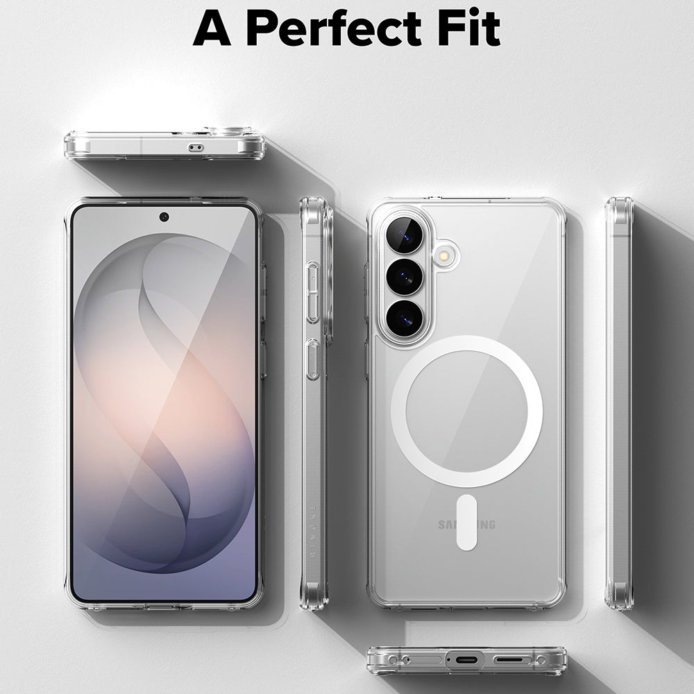 MagSafe Case for Samsung Galaxy S26, Ringke, Fusion, Transparent