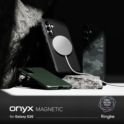 MagSafe Case for Samsung Galaxy S26, Ringke, Onyx, Black
