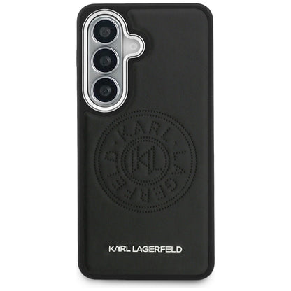 MagSafe Case for Samsung Galaxy S26 S942, Karl Lagerfeld, Karl Round Point Logo, Black
