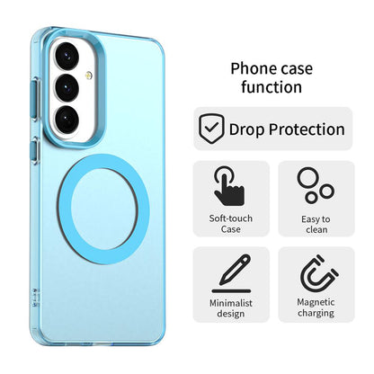 MagSafe Case for Samsung Galaxy S26, Techsuit, CandyCase, Blue