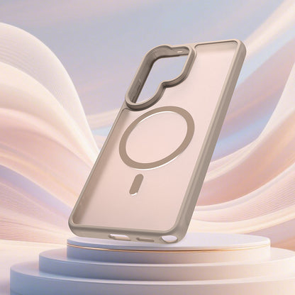 MagSafe Case for Samsung Galaxy S26 Ultra, Techsuit, HaloFrost II, Gold