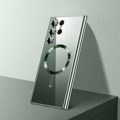 MagSafe Case for Samsung Galaxy S26 Ultra, Techsuit, Luxury Crystal, Light Purple