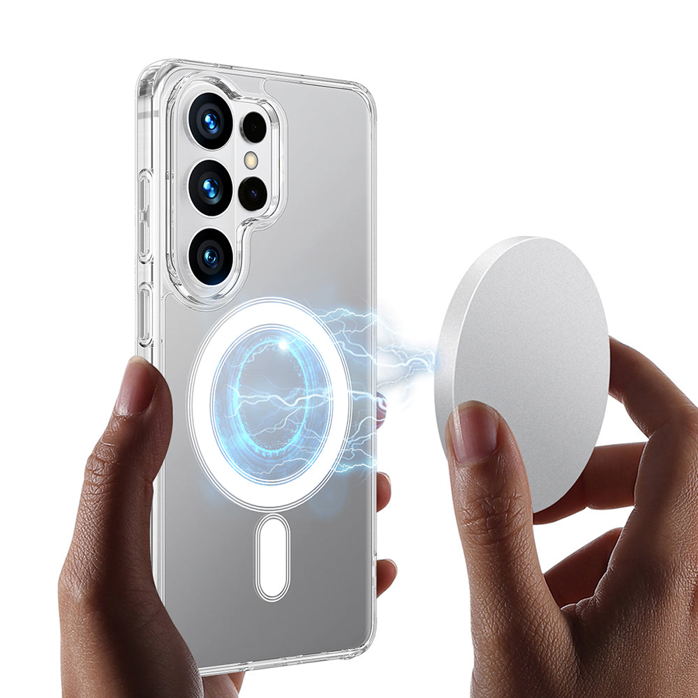 MagSafe Case for Samsung Galaxy S26 Ultra S948, Techsuit, Pro, Transparent